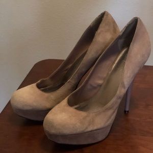 5” blush Bakers heels